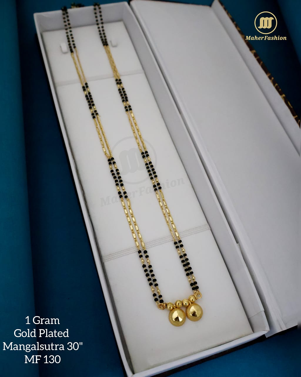 MAHARASHTRIAN TRADITIONAL BLACK MANI MANGALSUTRA